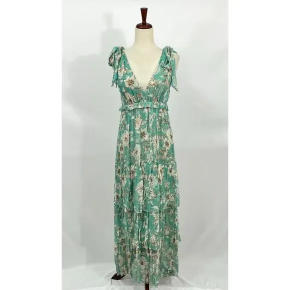 CHRISTY LYNN Sz S Small Turquoise Magnolia Alexa Dress NWT - Picture 7 of 10